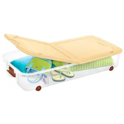 CAJA BAJO CAMA DE LUXE TRANS C/TAPA POLINPLAST