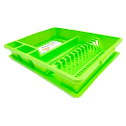 ESCURRIDOR PLATOS C/BANDEJA POKER GENPLAST