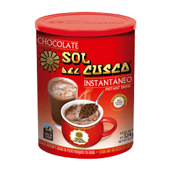 CHOCOLATE INSTANTANEO C/C SOL DEL CUSCO LATA 324GR