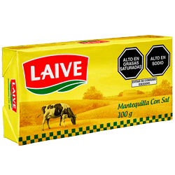 MANTEQUILLA LAIVE CON SAL 100GR.