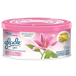 AROMATIZANTE GLADE GEL FLORAL PERFECTION LATA 70GR.