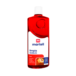 LIMPIAMUEBLE MELAMINE MARTELL 260ML.(ROJO)