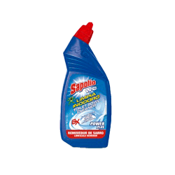 QUITASARRO SAPOLIO WC POWER PLUS  FCO 500ML.(AZUL)