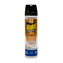 INSECT. RAID MAX MATA CUCARACHAS Y CHIRIPAS SPRAY 360CM