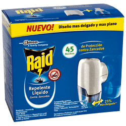 RAID ZANCUDOS 45 NOCHES REPELENTE LIQ.RPTO 33ML