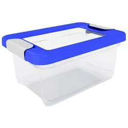 Caja Bajo Cama Superdlux 36 Litros Azul 