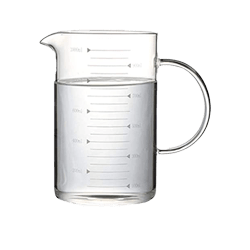 TAZA MEDIDORA BOROSILICATO 1000 ML LN1000