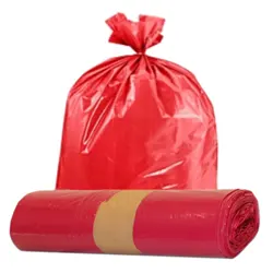 BOLSA ROJA 140LT. PAQUETE 100UNIDADES