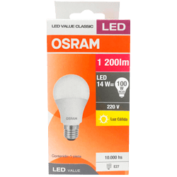 FOCO LED VALUE 14W-100W OSRAM