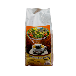 CAFÉ TOSTADO EN GRANO SOLCAFE BLSA 1 KG