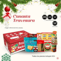 CANASTA NAVIDEÑA TRAVESURA