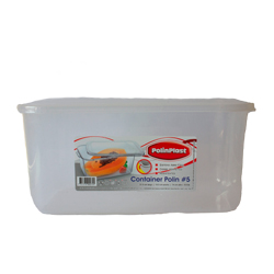 CONTAINER POLIN Nº 5 TRANSPARENTE POLINPLAST