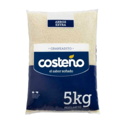 ARROZ COSTEÑO EXTRA AZUL BLSA 5KG.