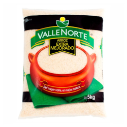 ARROZ VALLE NORTE EXTRA BLSA 5KG