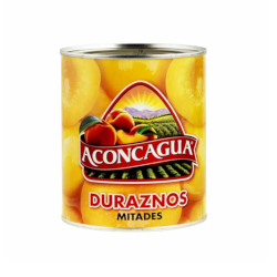 DURAZNO EN MITADES ACONCAGUA 822GR.