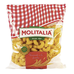 FIDEOS MOLITALIA CODO RAYADO #88 250GR.