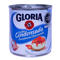 LECHE CONDENSADA GLORIA LTA 393 GR