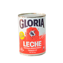 LECHE EVAP. GLORIA LIGHT 400GR.