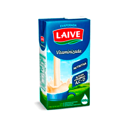 MEZCLA LACTEA EVAP.  VITAMINIZADA LAIVE 500GR