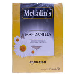 MANZANILLA MCCOLINS CJA 100 UNID.