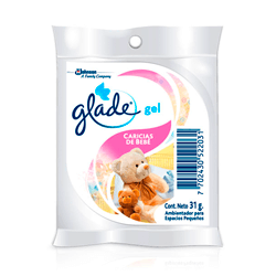 AROMAT. GLADE GEL BEBE 31GR.