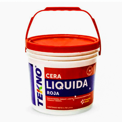 CERA LIQ. TEKNO ROJA BALDE 3785ML.