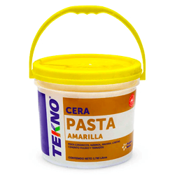 CERA PASTA AMARILLA TEKNO BALDE 3785ML.