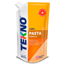 CERA PASTA AMARILLA TEKNO DOYPACK 300ML.