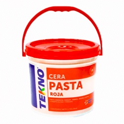 CERA PASTA ROJA TEKNO BALDE 3785ML.