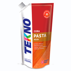 CERA PASTA ROJA TEKNO DOYPACK 330ML.