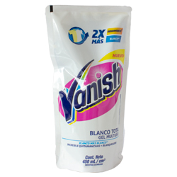 DESMANCHADOR VANISH BLANCO DP 450ML