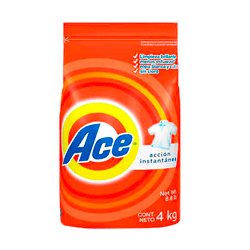 DETERG. ACE ACCION INSTANTANEA 4KG