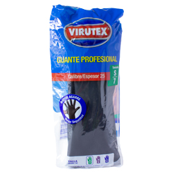 GUANTE VIRUTEX NEGRO C25 T - 7