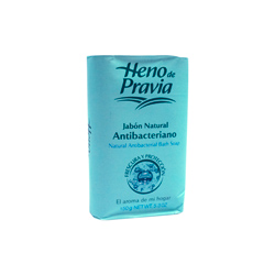 JABON HENO DE PRAVIA VERDE ANTIBACTERIAL 150GR.