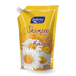 SHAMPOO BALLERINA MANZANILLA DP 900ML.