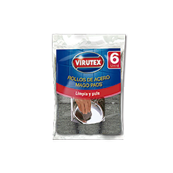 ROLLOS DE ACERO VIRUTEX  MAGO PADS