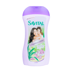 SHAMPOO COLAGENO Y SABILA SAVITAL 530 ML