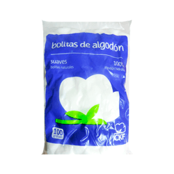 BOLITAS DE ALGODÓN 100 G CKF