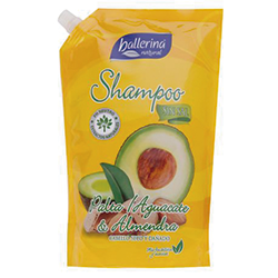 SHAMPOO BALLERINA PALTA & ALMENDRAS S/SAL 900ML