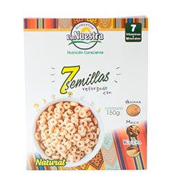 CEREAL 7 SEMILLAS 150 GR LA NUESTRA