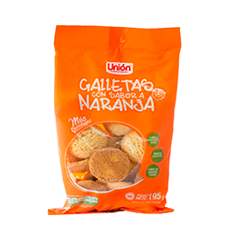 GALLETA DE NARANJA UNION BLSA 195 GR