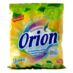 DETERG. POWDER ORION LIMON 150 G