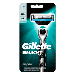 MAQUINA AFEITAR GILLETTE MACH3 ONE UP 1PZ