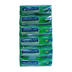 JABON PALMOLIVE ALOE & OLIVE VERDE 120 GR PACK 6 UNI.